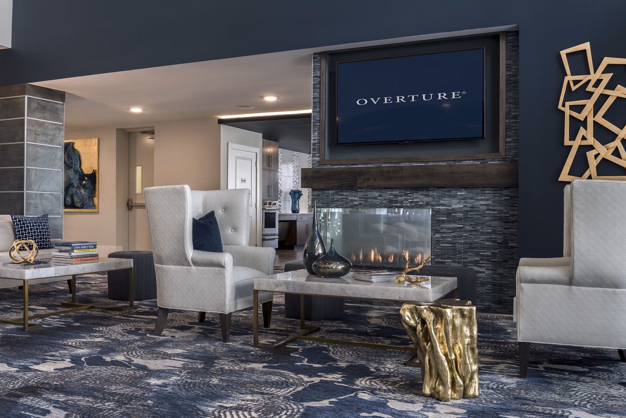 Overture Cotswold: Elegant of senior living apartments with landscaped garden in Charlotte