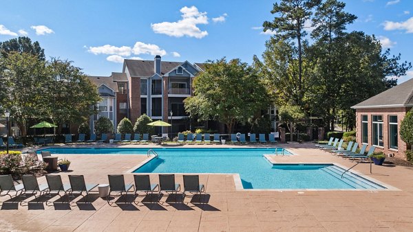 pool at Cary Greens at Preston Apartments