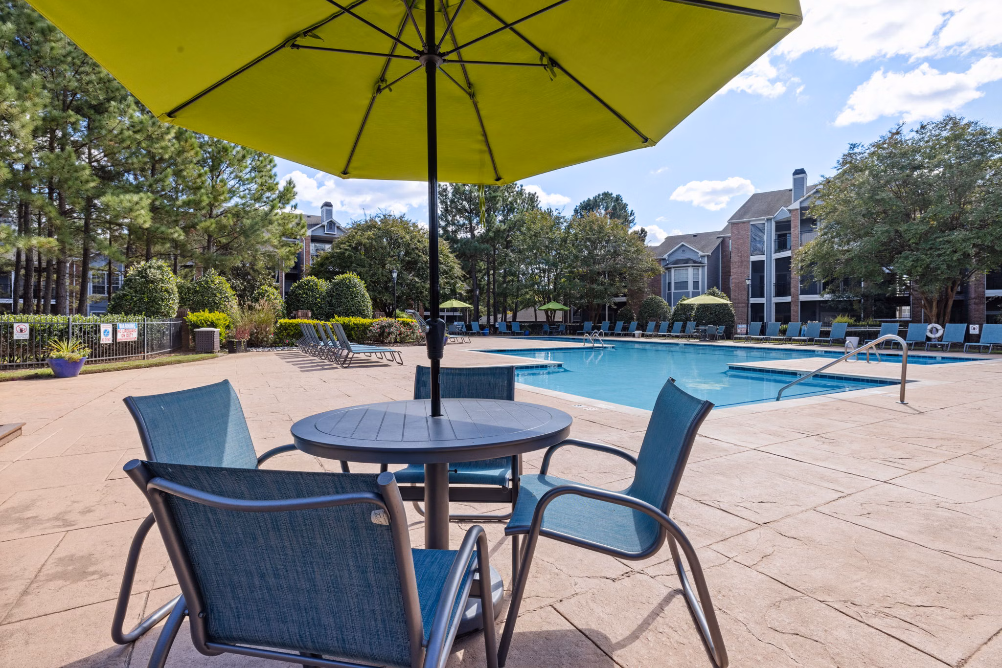 pool at Cary Greens at Preston Apartments 