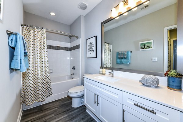 bathroom at Avana City North Apartments