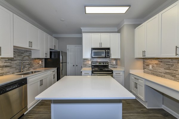 kitchen at at Avana City North Apartments