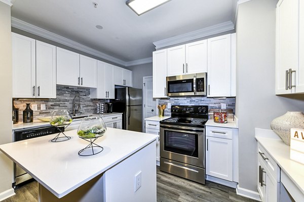 kitchen at Avana City North Apartments