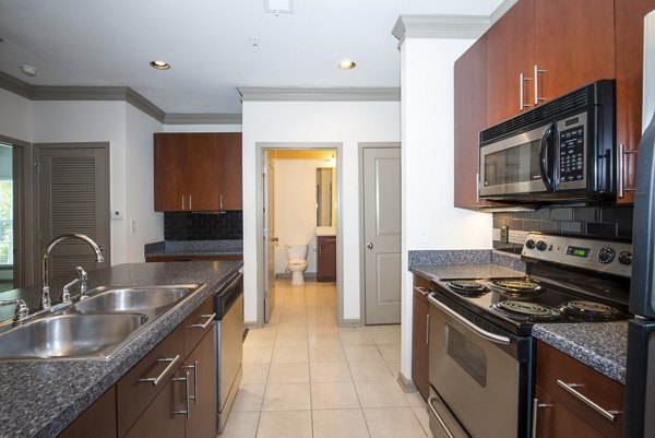 kitchen at Avana City North Apartments