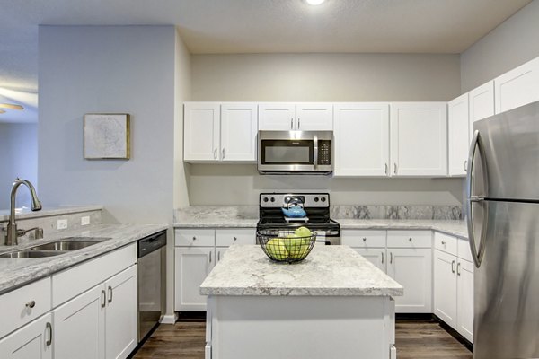 kitchen at The Grand Reserve Apartments