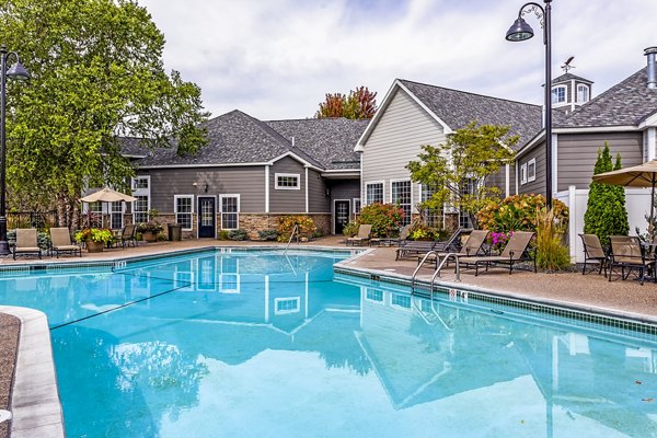 Resort-style pool at The Grand Reserve Apartments, offering luxury relaxation and recreation facilities