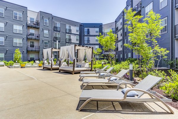 pool at The Arnold Apartments