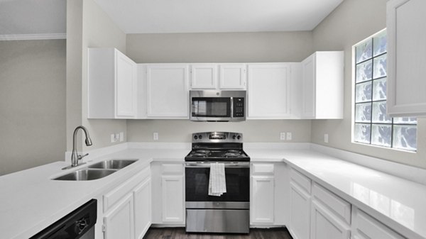kitchen at San Paulo Apartments