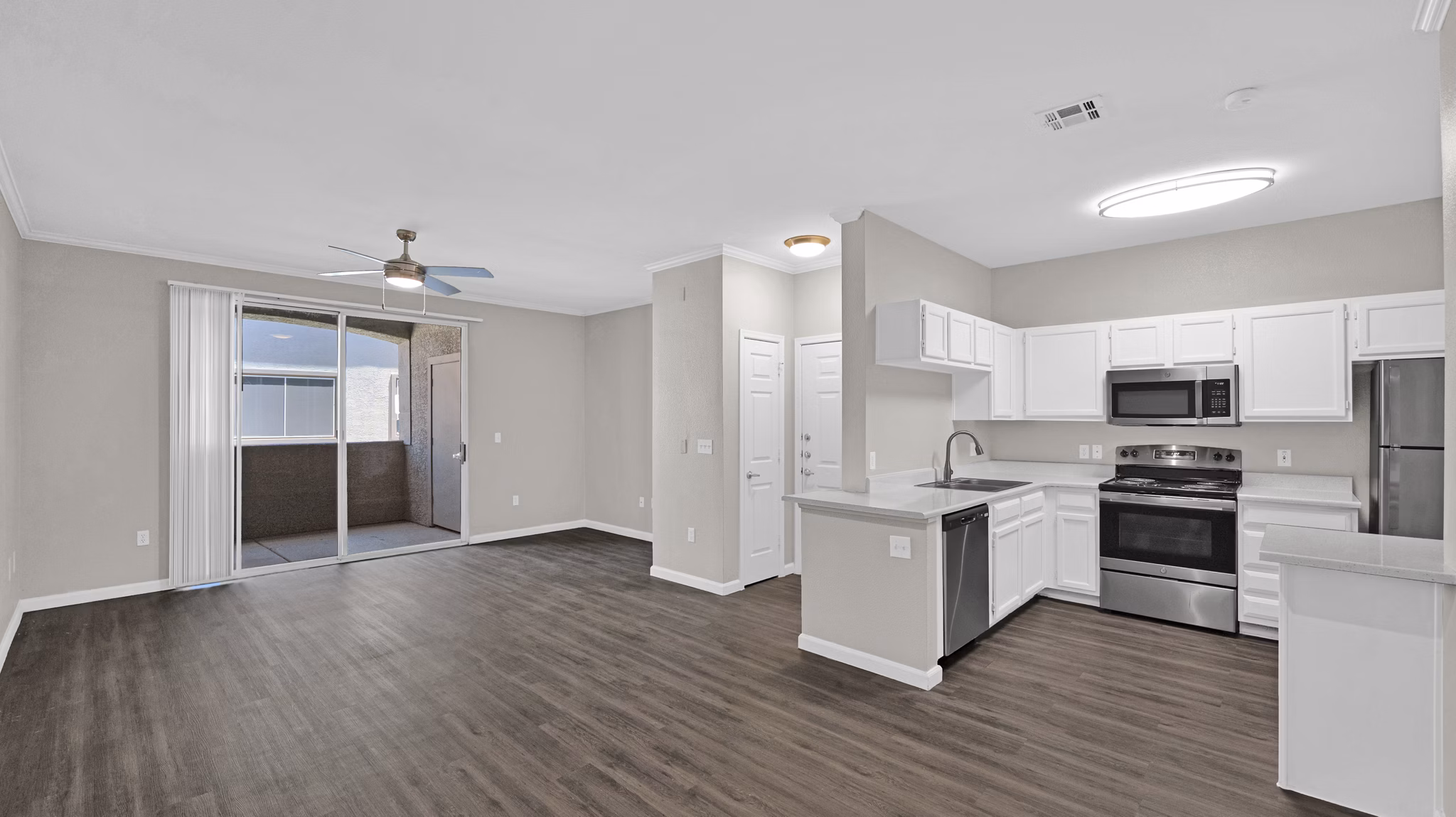 kitchen at San Paulo Apartments