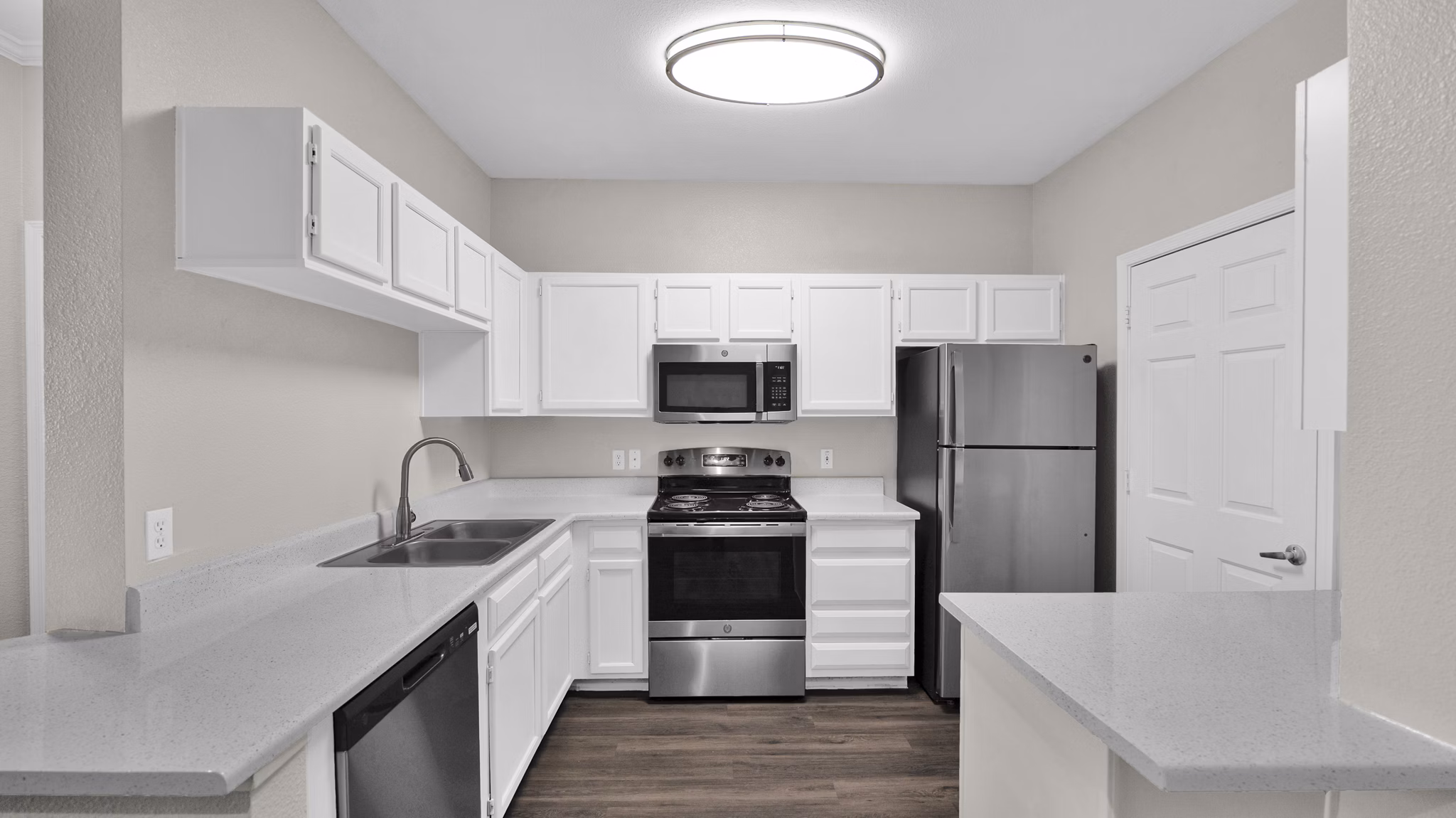 kitchen at San Paulo Apartments