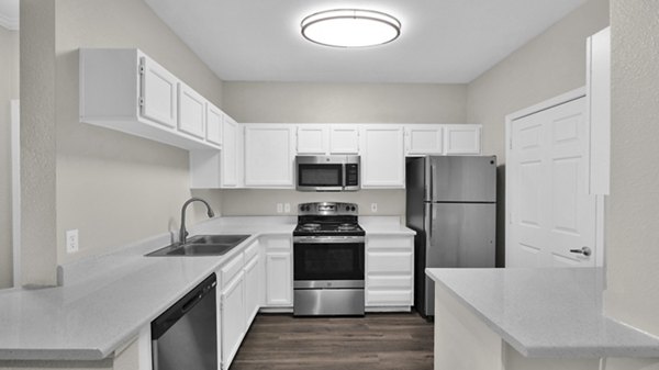 kitchen at San Paulo Apartments