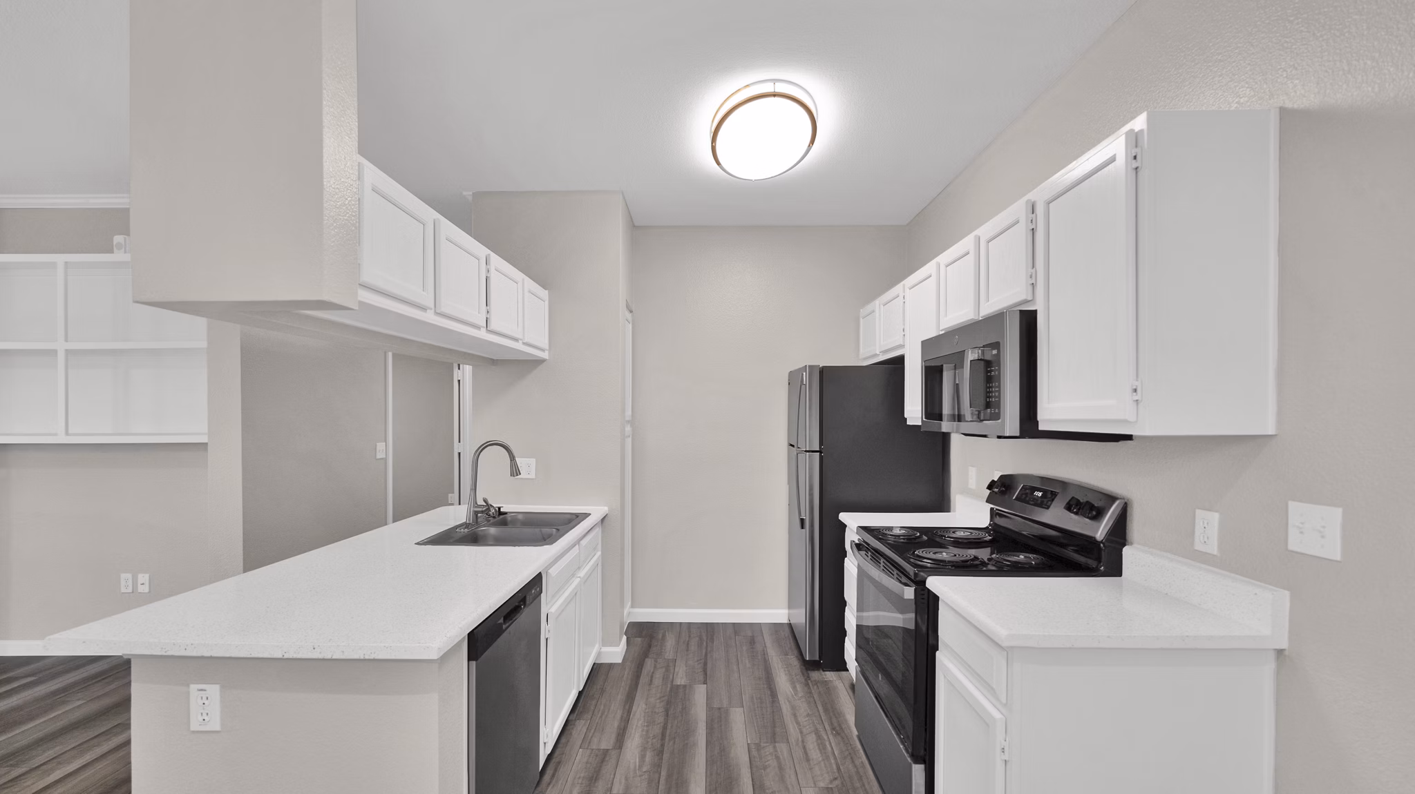 kitchen at San Paulo Apartments
