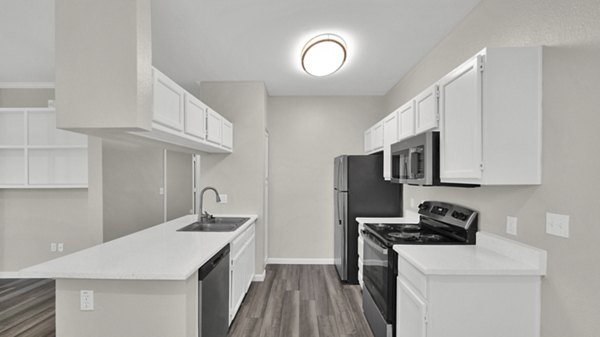 kitchen at San Paulo Apartments