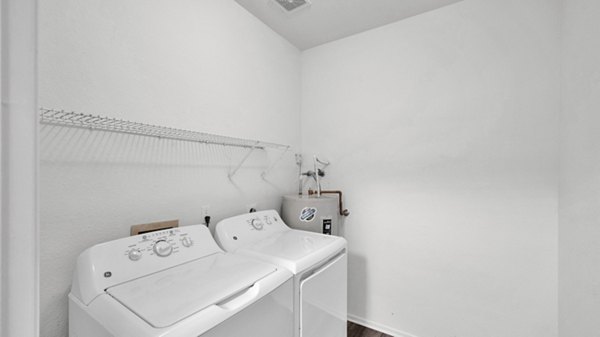 laundry room at San Paulo Apartments