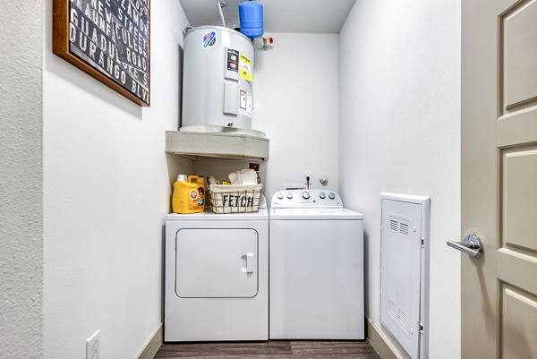 laundry room at Infinity at the Rim Apartments
