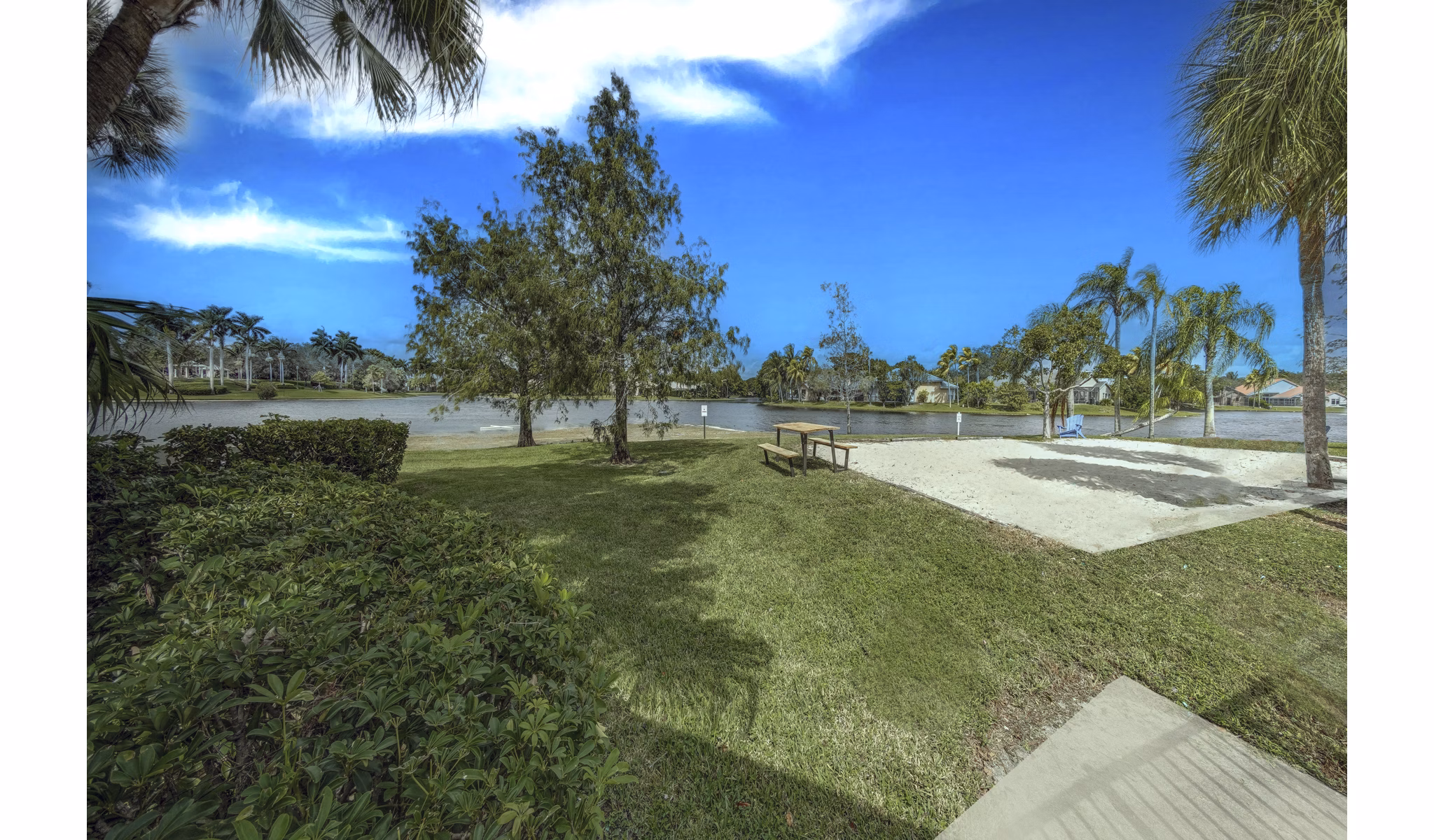 Outdoor sport court at La Morada at Weston Apartments featuring tennis and basketball amenities