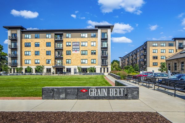 building/exterior at Grain Belt Apartments
