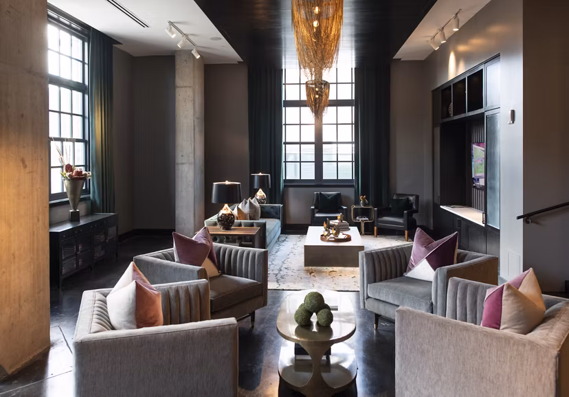 clubhouse at The Guild Apartments 