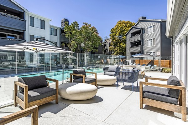 pool at Avana Sunnyvale Apartments