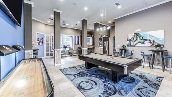 game room at The Villages of Cypress Creek Apartments