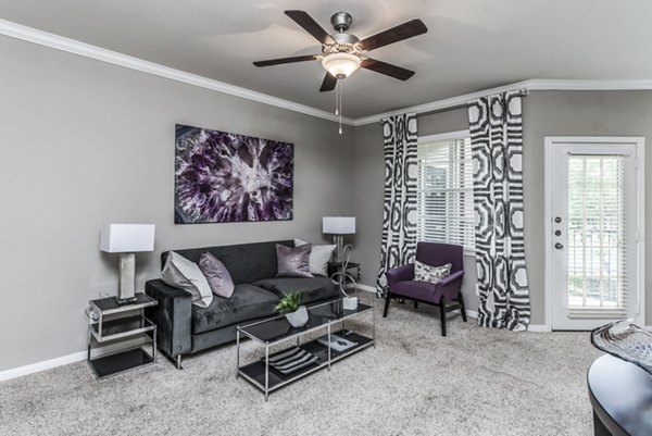 living room at The Villages of Cypress Creek Apartments