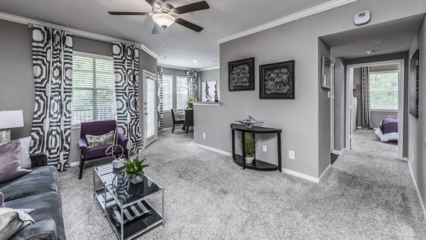 living room at The Villages of Cypress Creek Apartments