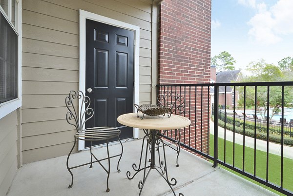 patio at The Villages of Cypress Creek Apartments