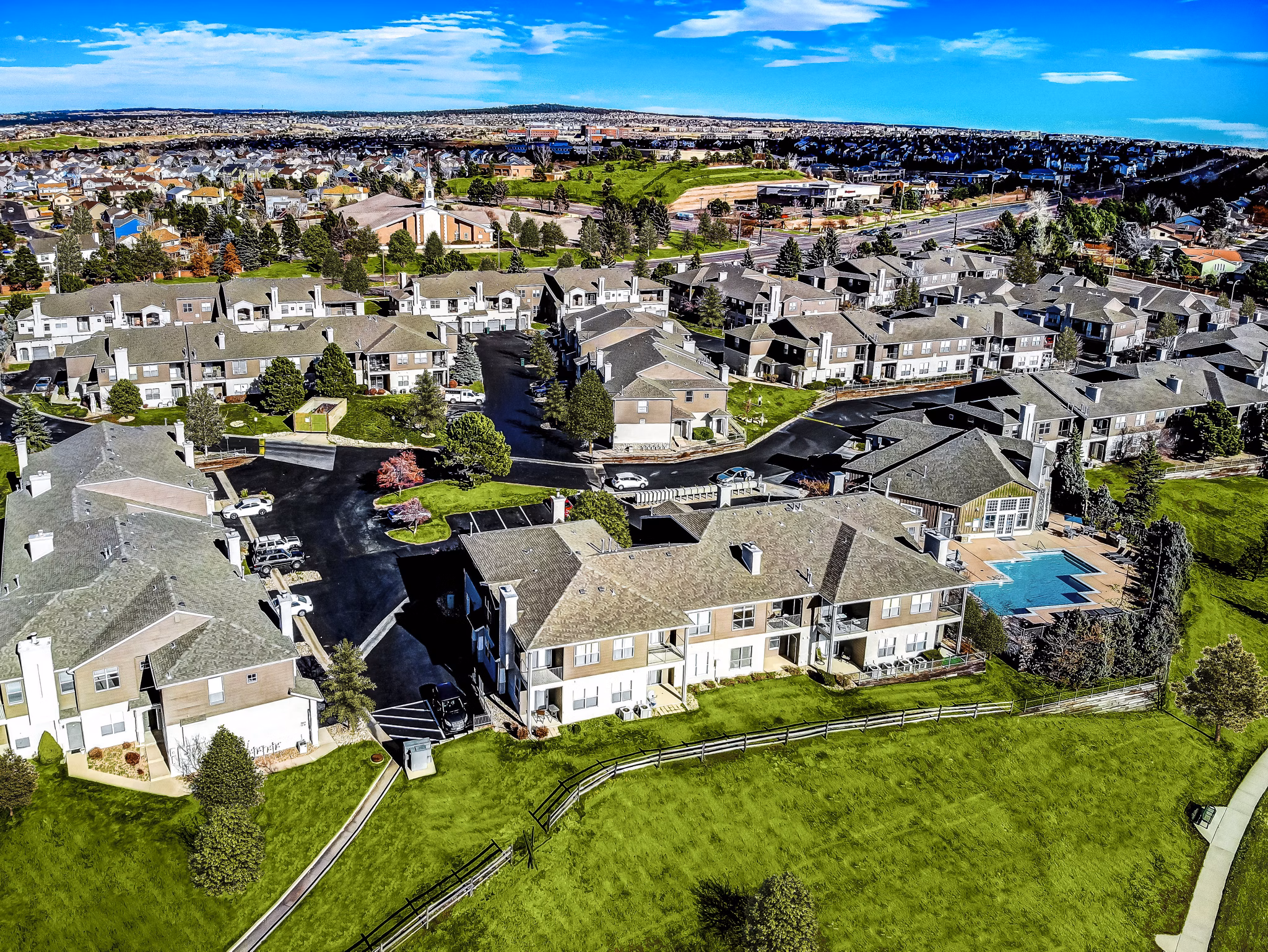 Luxury apartment with contemporary design at 14942 Building in upscale neighborhood