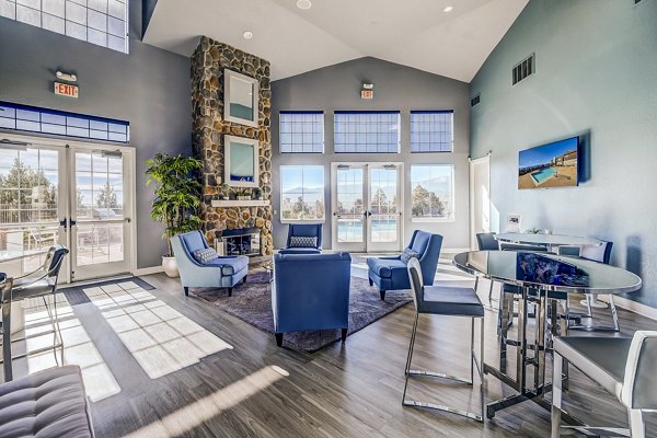 clubhouse/lobby at Commons at Briargate Apartments 