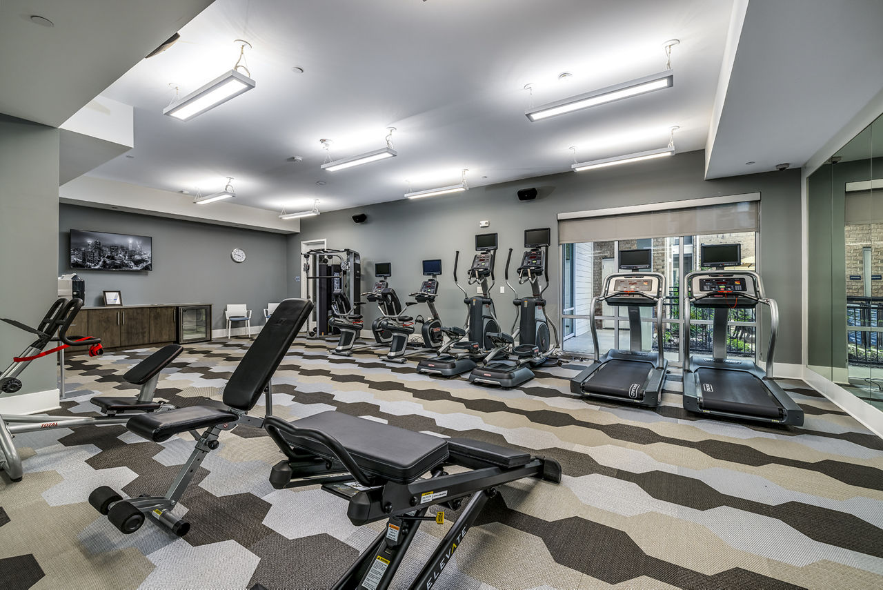 Gym at Overture Providence (1 of 2)