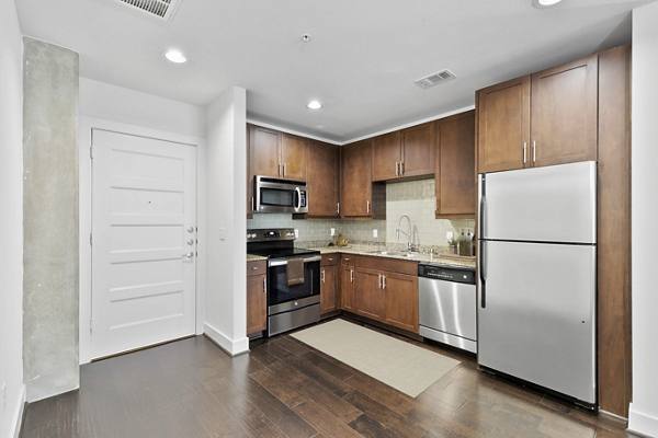 kitchen at Gallery at Turtle Creek Apartments