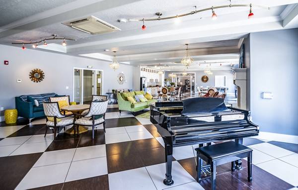 clubhouse/lobby at Cottages on 7th a 55+ Community Apartments