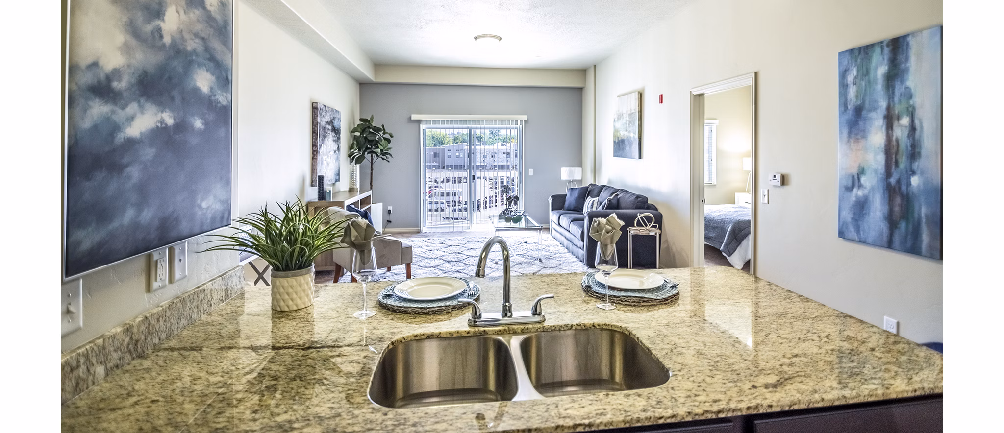 Dining room featuring elegant dining set at Cottages on 7th, a luxury 55+ community