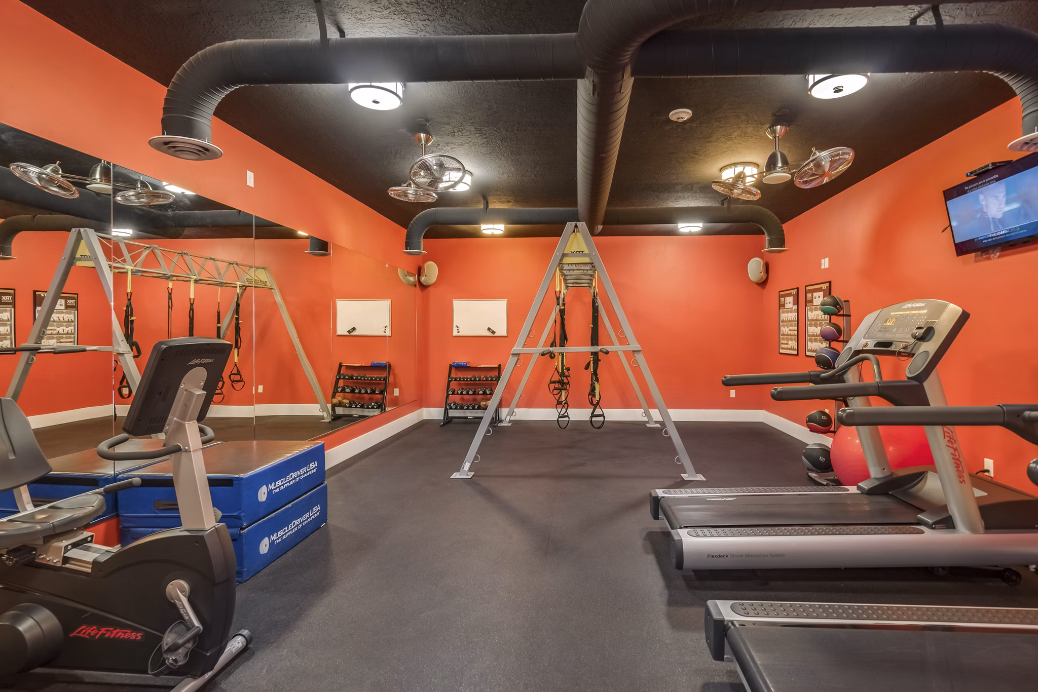fitness center at Cottages on 7th a 55+ Community