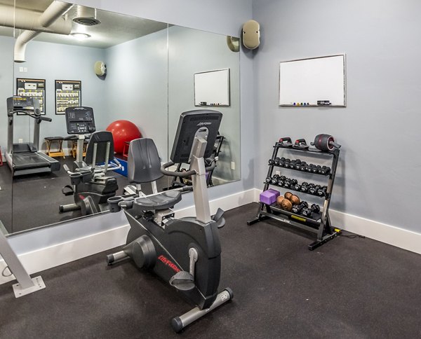 Fitness center with state-of-the-art equipment at Cottages on 7th, a 55+ community apartments