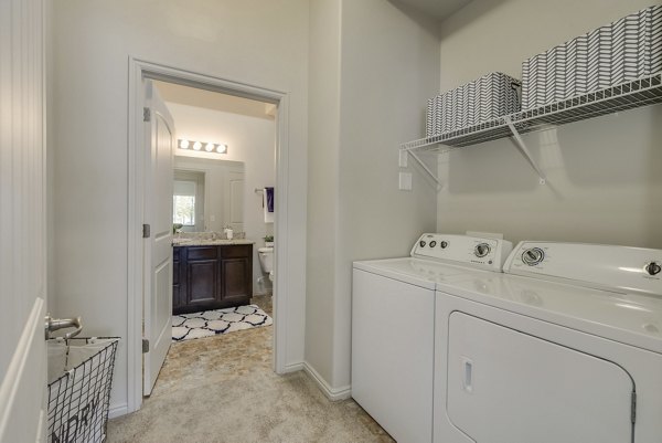 laundry room at Cottages on 7th a 55+ Community