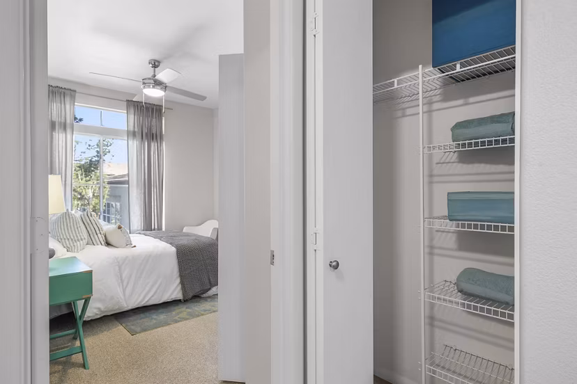 bedroom at Verano Townhomes Apartments