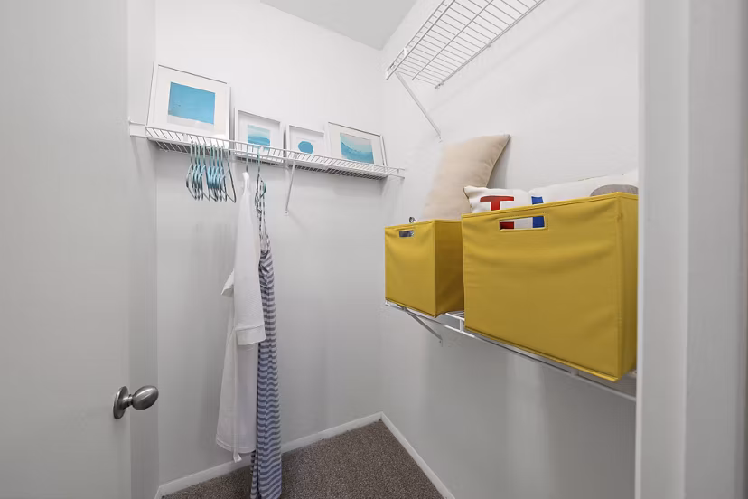 closet at Verano Townhomes Apartments