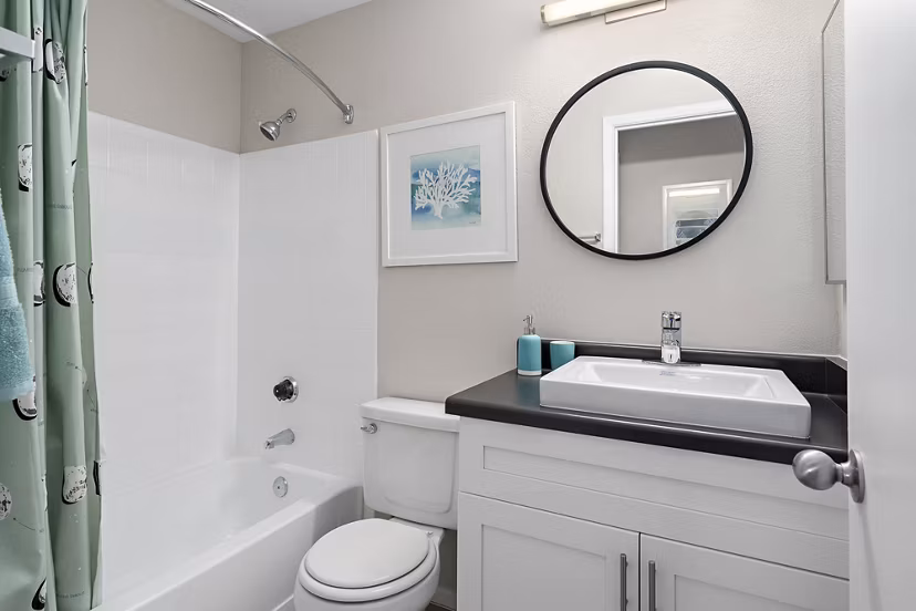 bathroom at Verano Townhomes Apartments