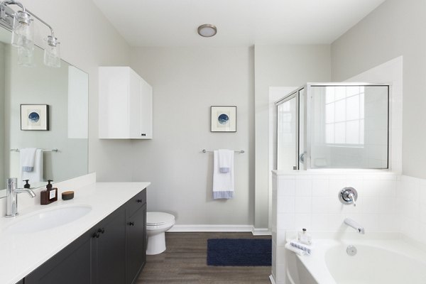 bathroom at Stone Gate Apartments