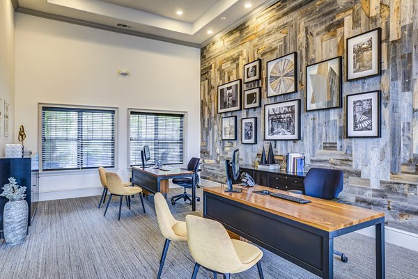 clubhouse/leasing office at Stone Gate Apartments