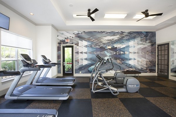 fitness center at Stone Gate Apartments