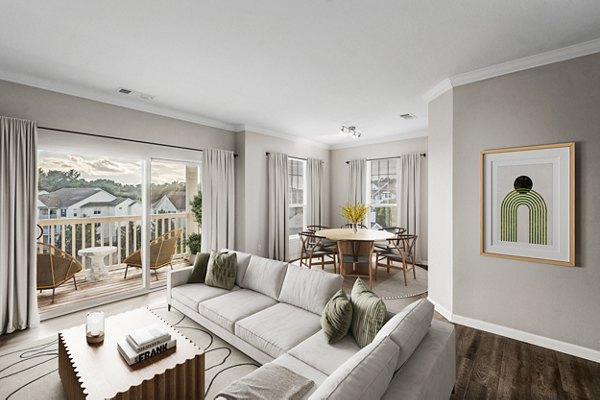 living room at Stone Gate Apartments