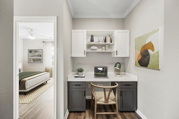 living room at Stone Gate Apartments 