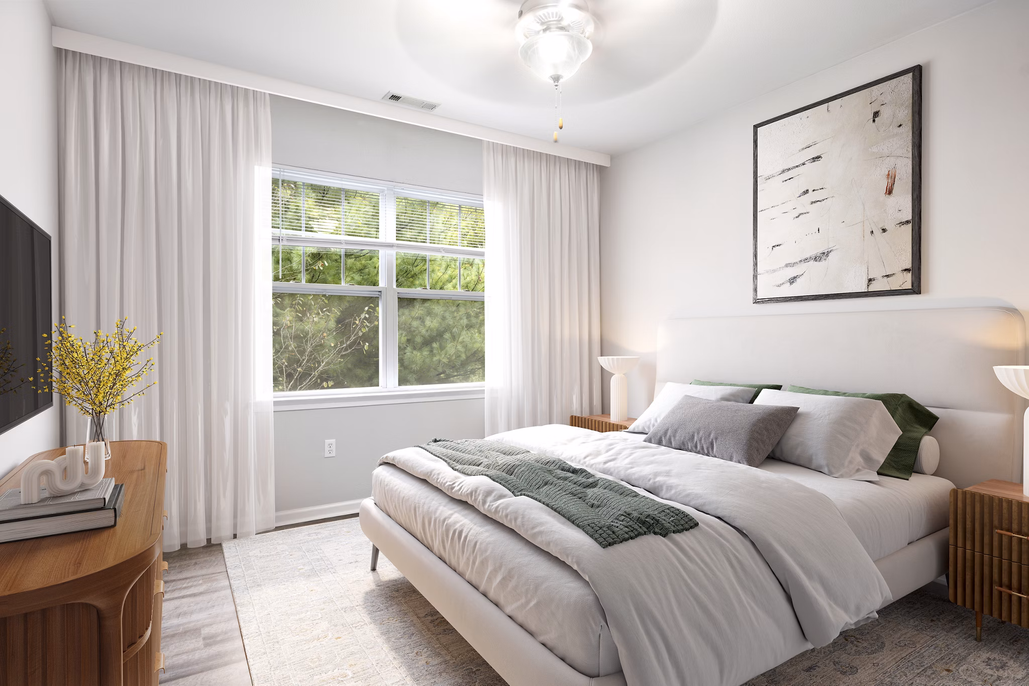 rendering at West Village Apartments