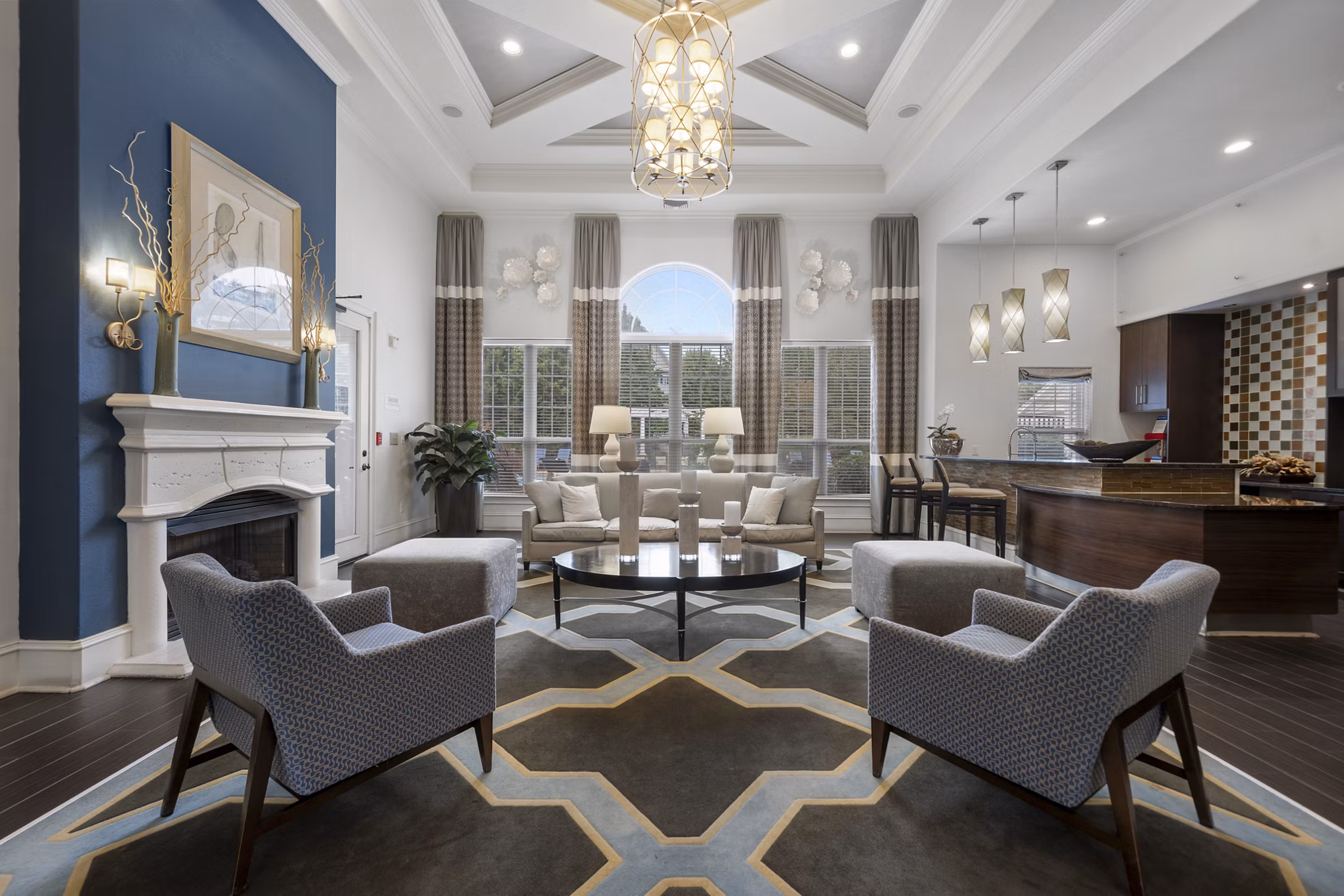 rendering at West Village Apartments