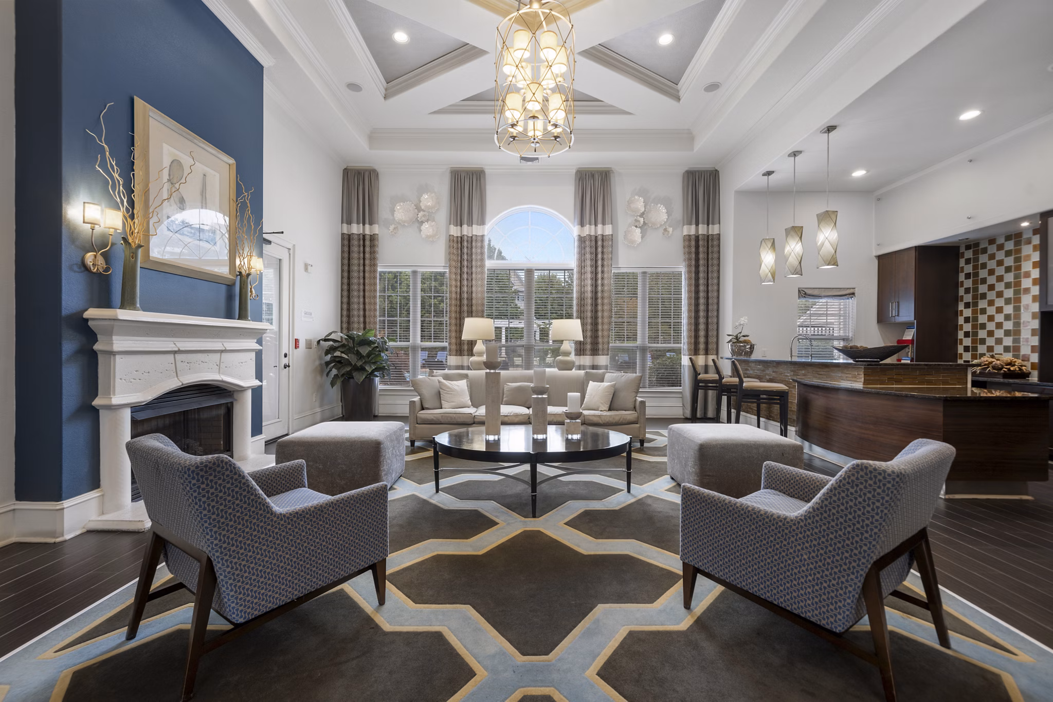rendering at West Village Apartments