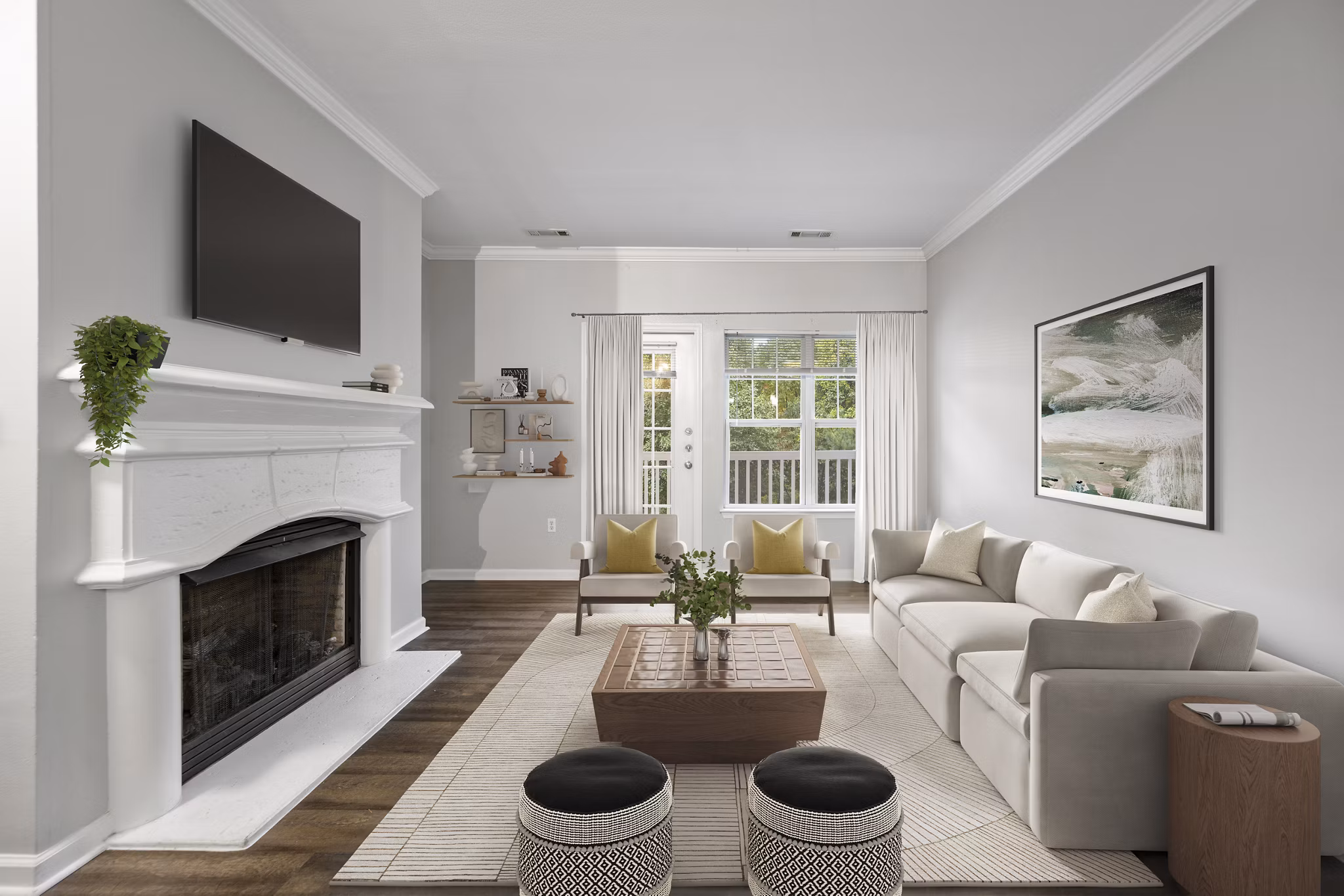 rendering at West Village Apartments