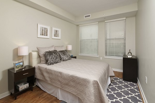 bedroom at The Aspen Apartments