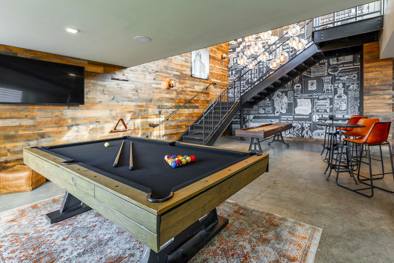 Game room at The Aspen Apartments (3 of 4)