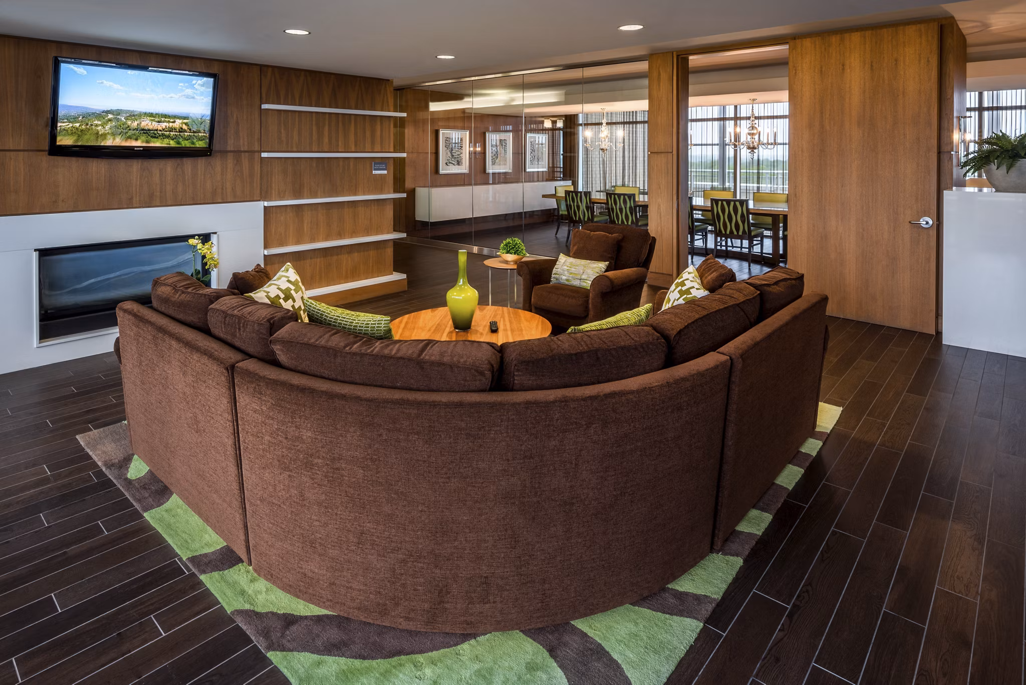 clubhouse at The Cameron Apartments